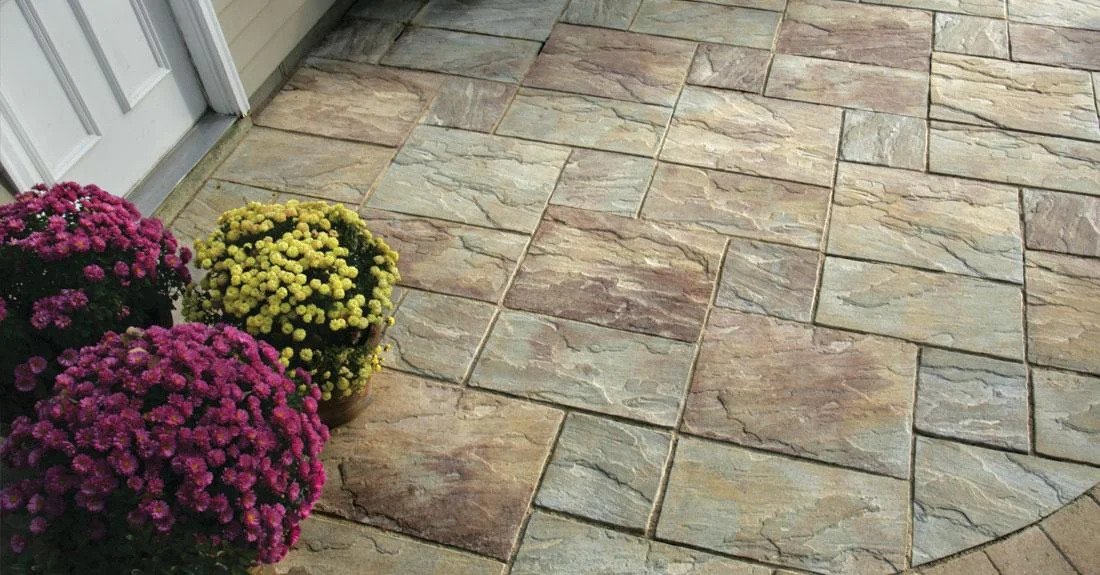 Custom interlocking driveway in Ajax by KANU Interlocking