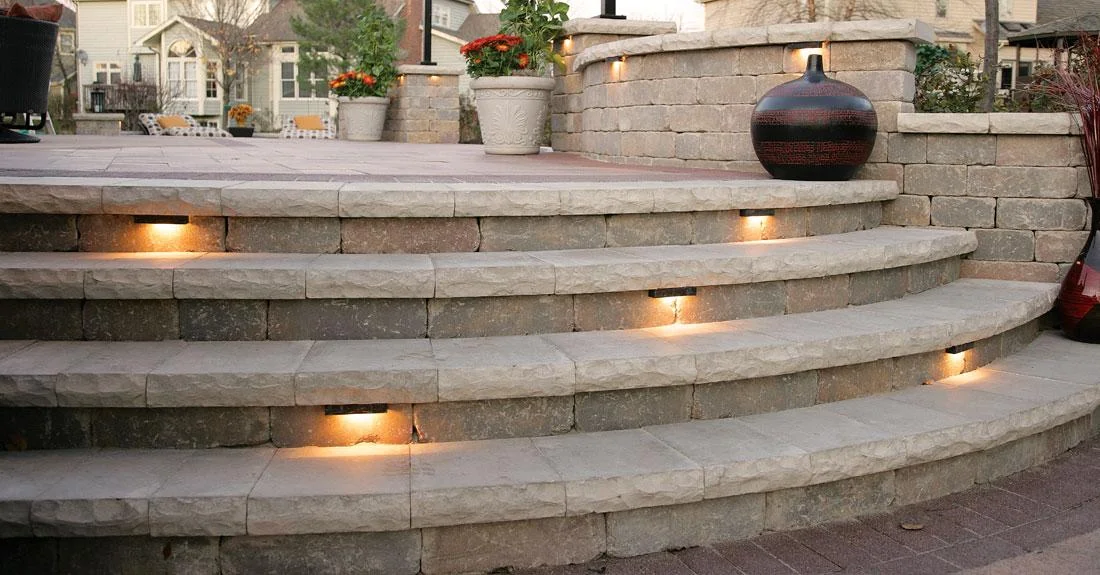 Interlocking steps in Markham by KANU Interlocking