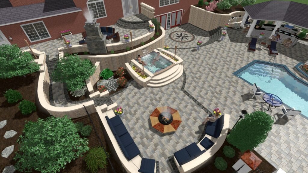 Landscape design by kanu interlocking